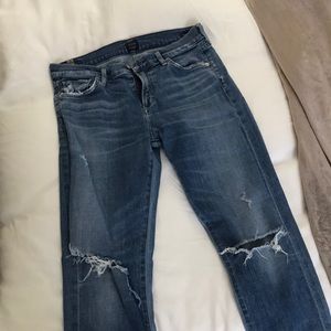 Citizens of Humanity boyfriend jeans!